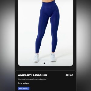 Never worn Alphalete leggings